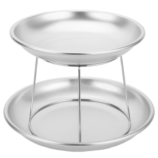Choice 2-Tier Seafood Tower Set w/ Small Serving Tray – item 1762TIERSKIT