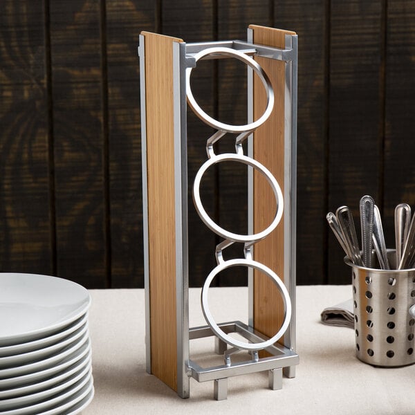 Eco Modern 3-Cylinder Vertical Flatware / Condiment Display – item 2111283 image 2