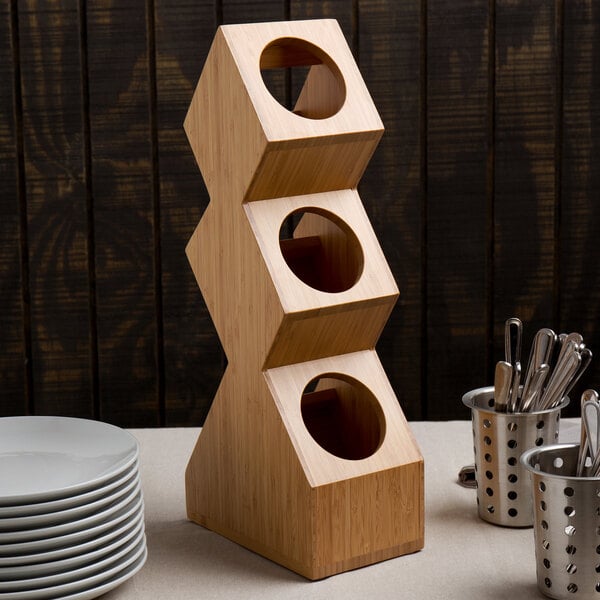Cal-Mil 3-Cylinder Vertical Flatware / Condiment Display – item 2111016360 image 2