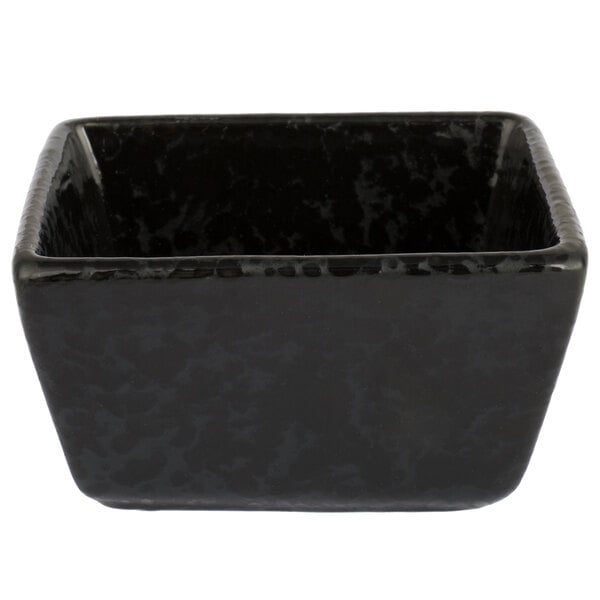 3 1/2" x 2 1/2" Artisanal Porcelain Sugar Packet Holder – item 124PSBL