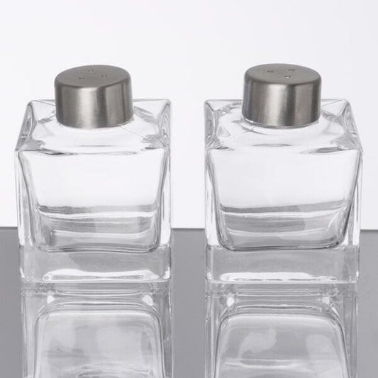 Vintage Collection 2 oz. Smooth Square Salt & Pepper Shaker – item 124GSPS