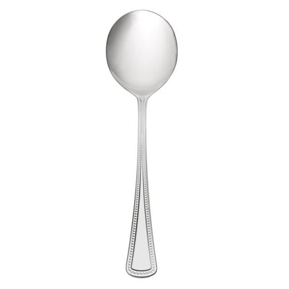 Oneida Needlepoint 2544SBLF 5 3/4" X-Heavy Bouillon Spoon – item 3562544SBLF