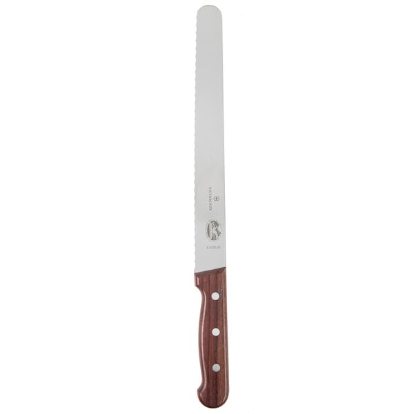 Victorinox 5.4230.25 10" Carving Knife w/ Wood Handle – item 35340144