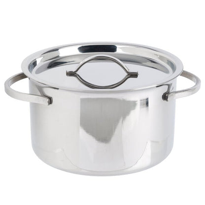 American Metalcraft 24 oz. Mini Pot and Lid Serving Bowl – item 124MPL24 image 2