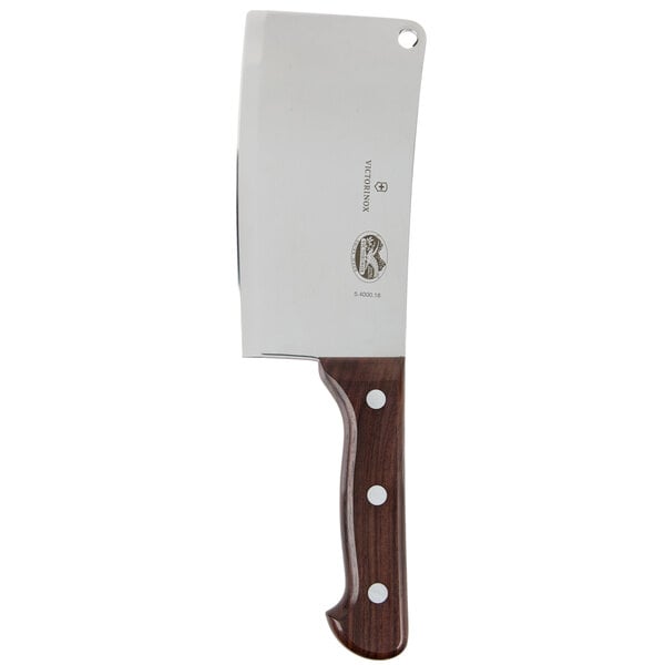Victorinox 5.4000.18 7" Cleaver w/ Wood Handle – item 35340093