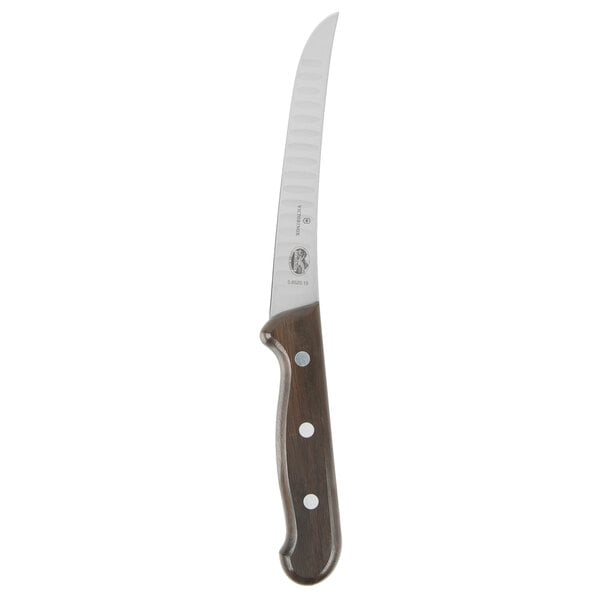 Victorinox 5.6520.15 6" Granton Boning Knife w/ Wood Handle – item 35340212