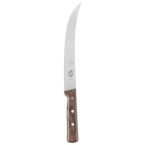 Victorinox 5.7200.25-X1 10" Breaking Knife w/ Wood Handle – item 35347130