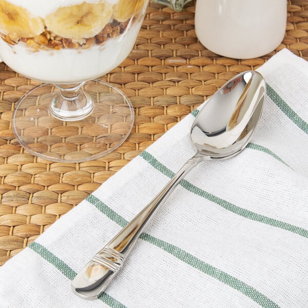 Oneida Astragal T119SDEF 7" Oval Bowl Soup / Dessert Spoon – item 356T119SDEF image 2