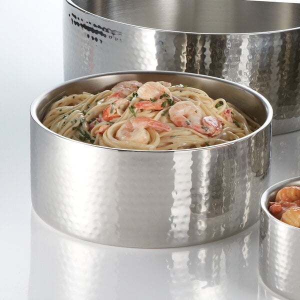 American Metalcraft 4.9 Qt. Double Wall Serving Bowl – item 124DWBH10