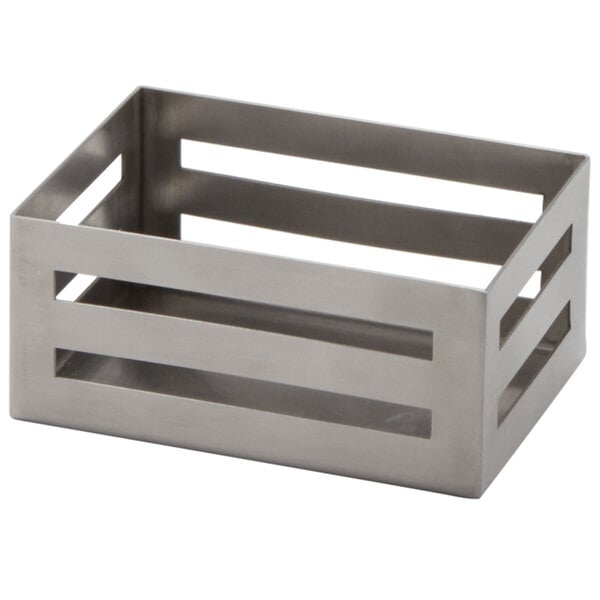 3 1/2" x 2 1/2" Rectangular Satin Sugar Caddy – item 124SPC