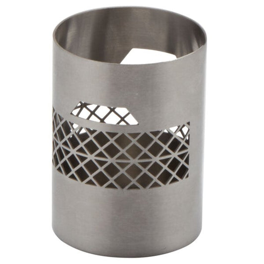 American Metalcraft 2" x 2 3/4" Round Stainless Sugar Caddy – item 124SPC2
