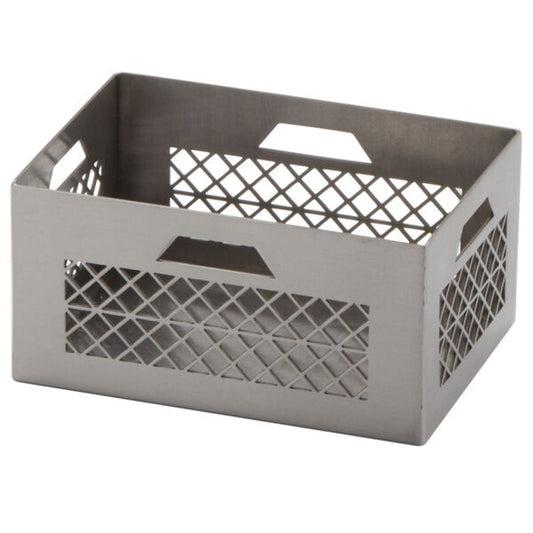 3 1/2" x 2 1/2" Rectangular Milk Crate Sugar Caddy – item 124SPC3