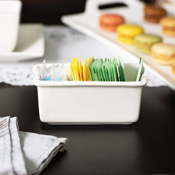 10 Strawberry Street WTR-5SQBX Whittier Sugar Packet Holder – item 850WTR5SQBX image 2