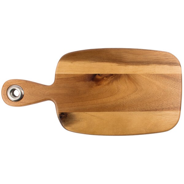 Tablecraft Acacia Wood Bread Board - 10 1/2" x 7 1/4" – item 808ACAMB1507 image 2