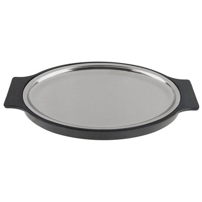 Choice 8" x 11 1/2" Serving Platter w/ Thermal Underliner – item 471SSOSZ11KT