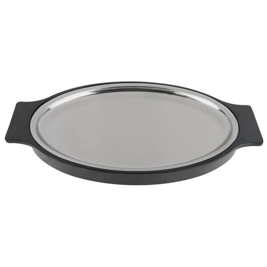 Choice 8" x 11 1/2" Serving Platter w/ Thermal Underliner – item 471SSOSZ11KT