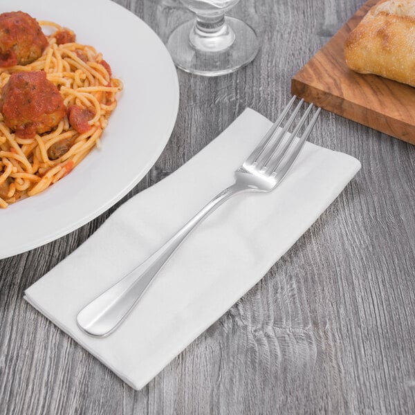 Oneida Baguette T148FDIF 8 5/8" X-Heavy European Table Fork – item 356T148FDIF image 2