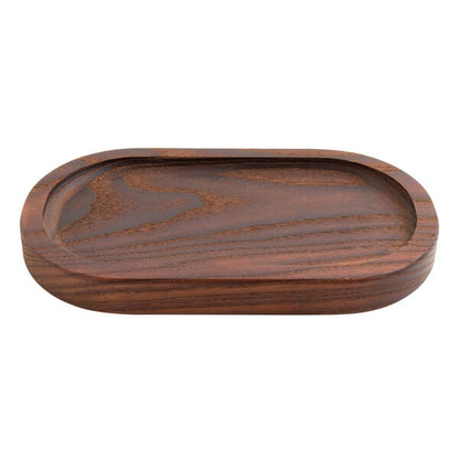 American Metalcraft 7" x 4" Rimmed Ash Wood Serving Board – item 124AWB7 image 2