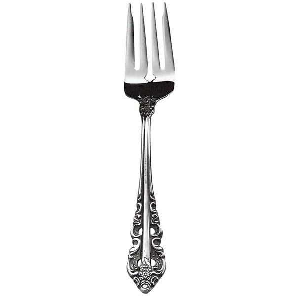 Walco Classic Baroque 7" Fieldstone Finish Salad Fork – item 9356806FS