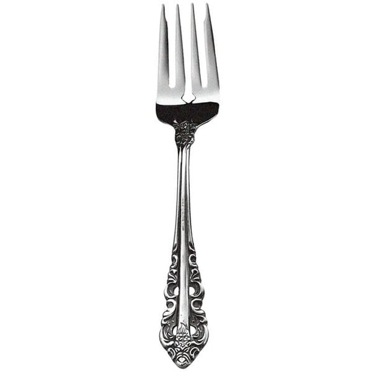 Walco Classic Baroque 7" Fieldstone Finish Salad Fork – item 9356806FS