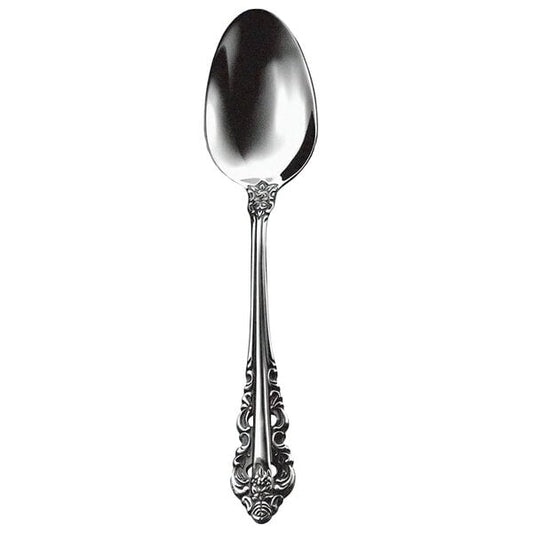 Walco Classic Baroque 1 3/4" Fieldstone Finish Dessert Spoon – item 9356807FS