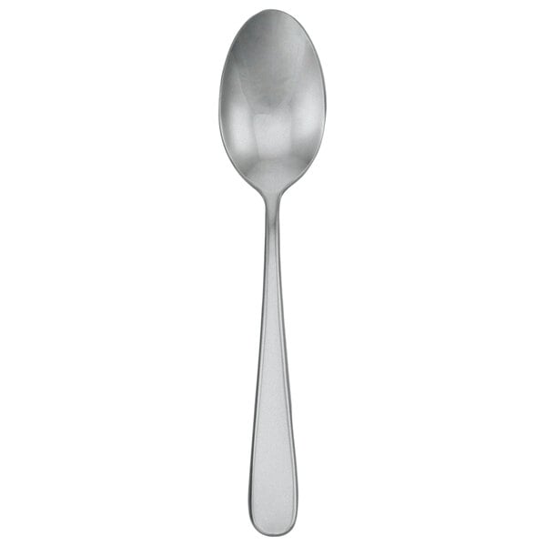 Walco Star 7 3/8" X-Heavy Dessert Spoon w/ Fieldstone Finish – item 9350807FS
