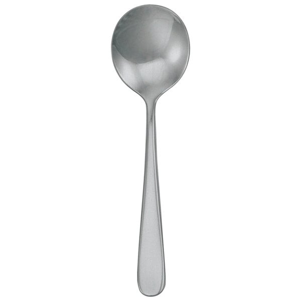 Walco Star 7" X-Heavy Bouillon Spoon w/ Fieldstone Finish – item 9350812FS