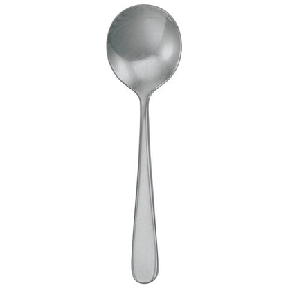 Walco Star 7" X-Heavy Bouillon Spoon w/ Fieldstone Finish – item 9350812FS