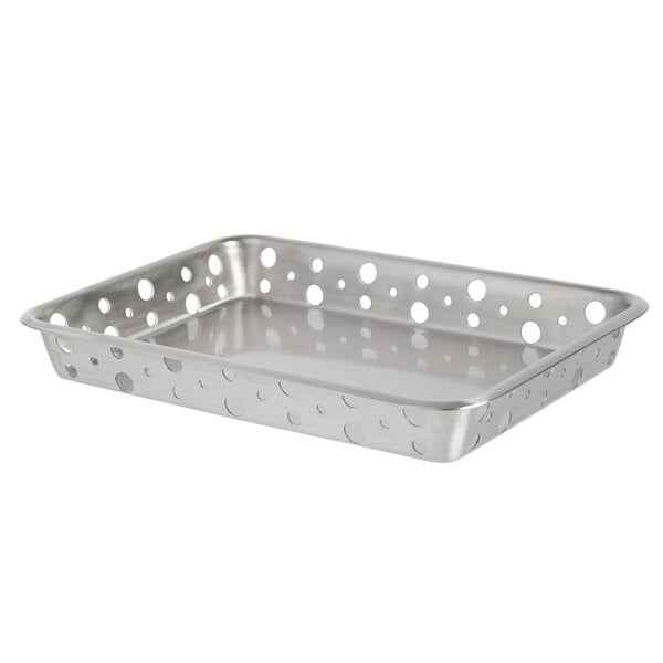 Tablecraft SCB965 6 1/2" x 9" Stamped Circles Serving Tray – item 808SCB965 image 2