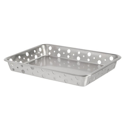 Tablecraft SCB965 6 1/2" x 9" Stamped Circles Serving Tray – item 808SCB965 image 2