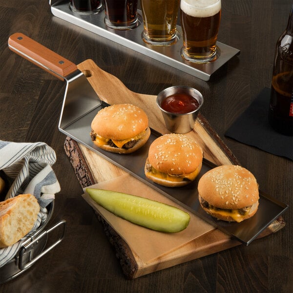 Tablecraft 20001 Better Burger 16" x 3 1/2" Serving Tray – item 80820001 image 2