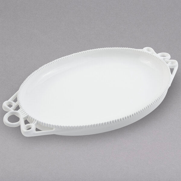 Bon Chef 2104PWHT Bolero 15" x 20" White Serving Platter – item 2012104SWHT