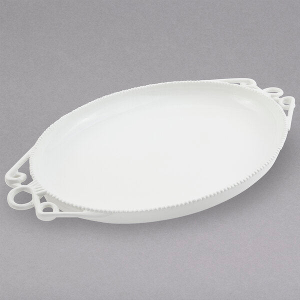 Bon Chef 2105PWHT Bolero 17" x 22" White Serving Platter – item 2012105SWHT