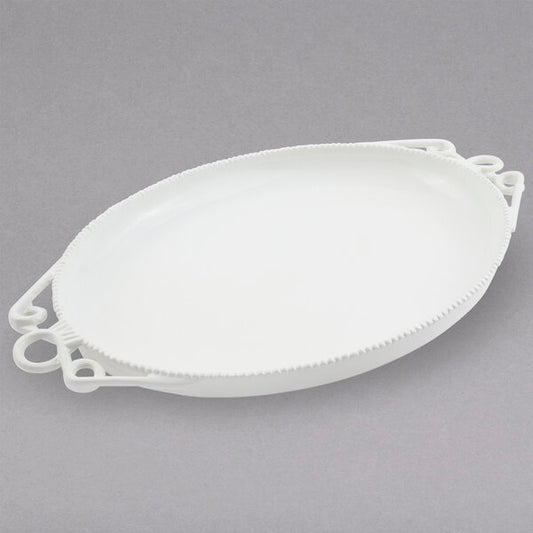 Bon Chef 2105PWHT Bolero 17" x 22" White Serving Platter – item 2012105SWHT