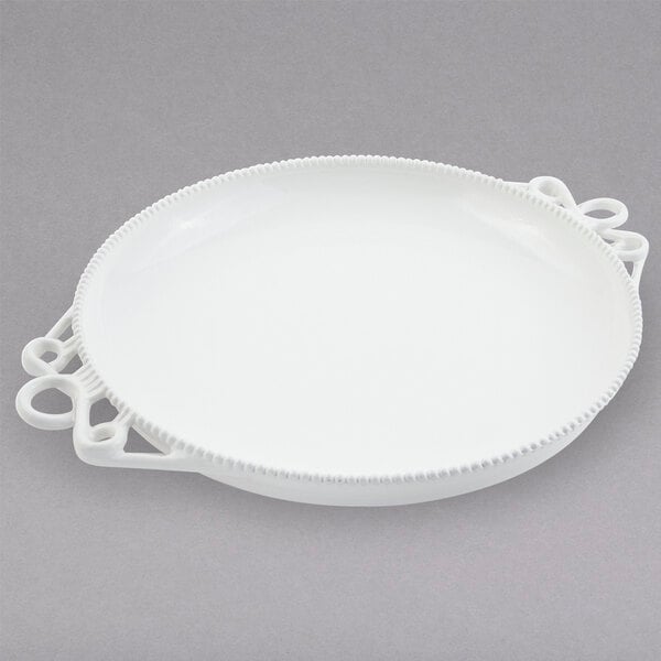 Bon Chef 2108PWHT Bolero 18" White Serving Platter – item 2012108SWHT
