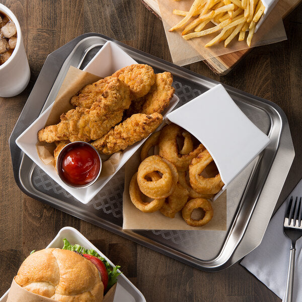 Tablecraft 20004 Better Burger 10" x 14" Serving Tray – item 80820004 image 2