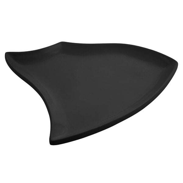 Bon Chef 70004BLK Futura 38 Oz. Black Serving Platter – item 20170004SBLK