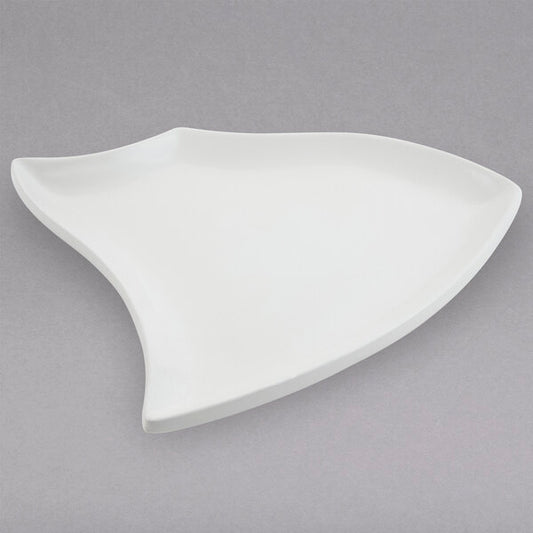 Bon Chef 70004PWHT Futura 38 Oz. White Serving Platter – item 20170004SWHT