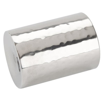 2" x 2 3/4" Round Hammered Sugar Packet Holder – item 124HMSPH2 image 2