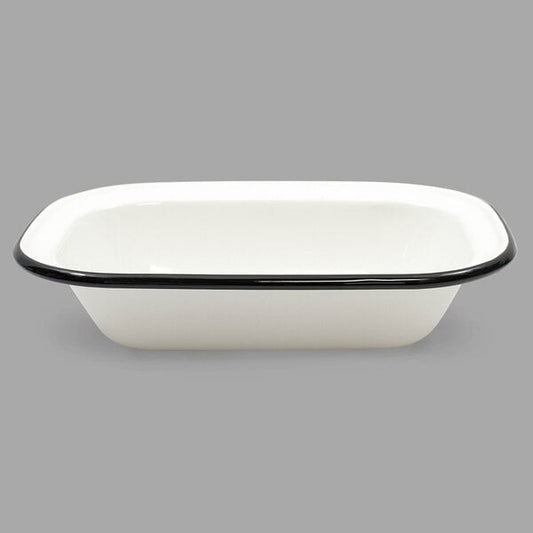 Tablecraft 80014 Enamelware 30 oz. Black and Serving Bowl – item 80880014