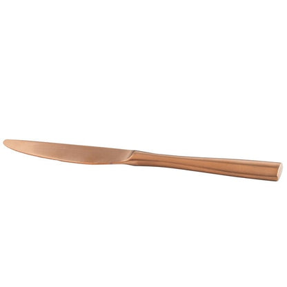 Bon Chef S3011RGM Manhattan 9" Matte Rose Gold Dinner Knife – item 201S3011RGM