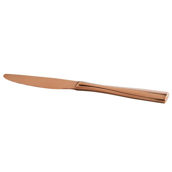Bon Chef S3011RG Manhattan 9" X-Heavy Rose Gold Dinner Knife – item 201S3011RG