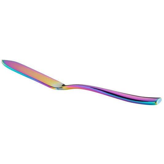 Bon Chef S3010RB Manhattan 6 1/4" Rainbow PVD Butter Knife – item 201S3010RB