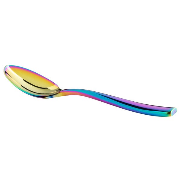 Bon Chef S3016RB Manhattan 4 7/8" Rainbow Demitasse Spoon – item 201S3016RB