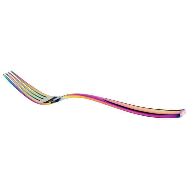 Bon Chef S3017RB Manhattan 8 3/8" Rainbow PVD Dinner Fork – item 201S3017RB