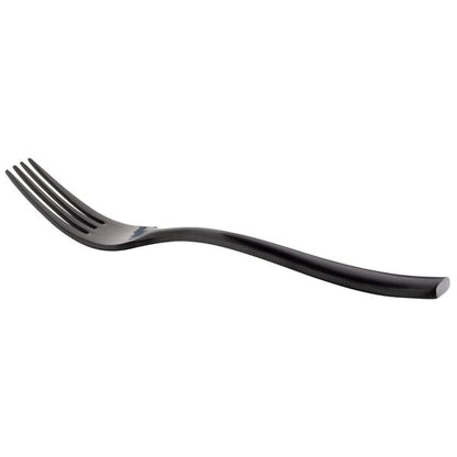 Bon Chef S3007BM Manhattan 6 3/4" Matte Black Salad Fork – item 201S3007BM