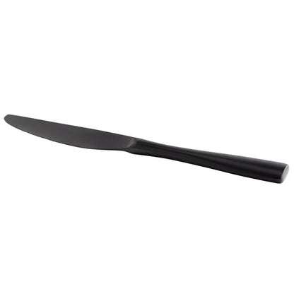 Bon Chef S3011BM Manhattan 9" Matte Black Dinner Knife – item 201S3011BM