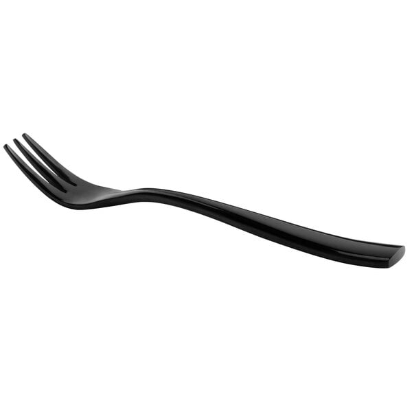 Bon Chef S3008B Manhattan 5 3/8" Black Oyster Cocktail Fork – item 201S3008B