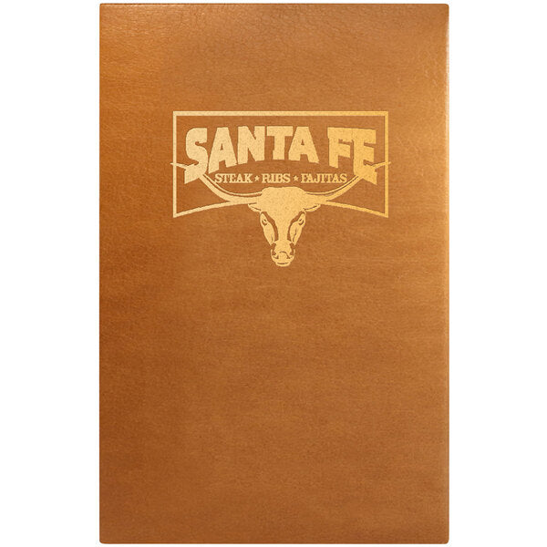 Bella Collection 5 1/2" x 11" Customizable Soft Menu Cover – item 659BEL10B