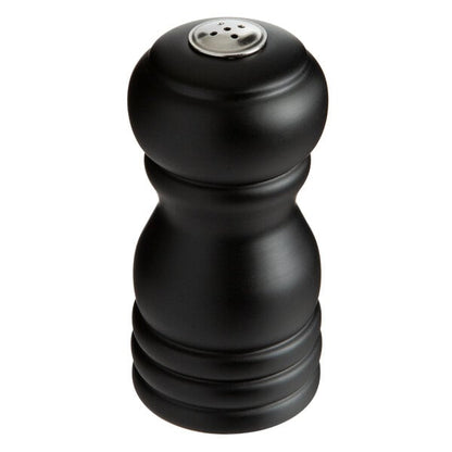 Acopa 4" Matte Wooden Salt Shaker – item 176PSS04BK